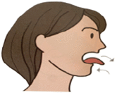 舌の前後運動