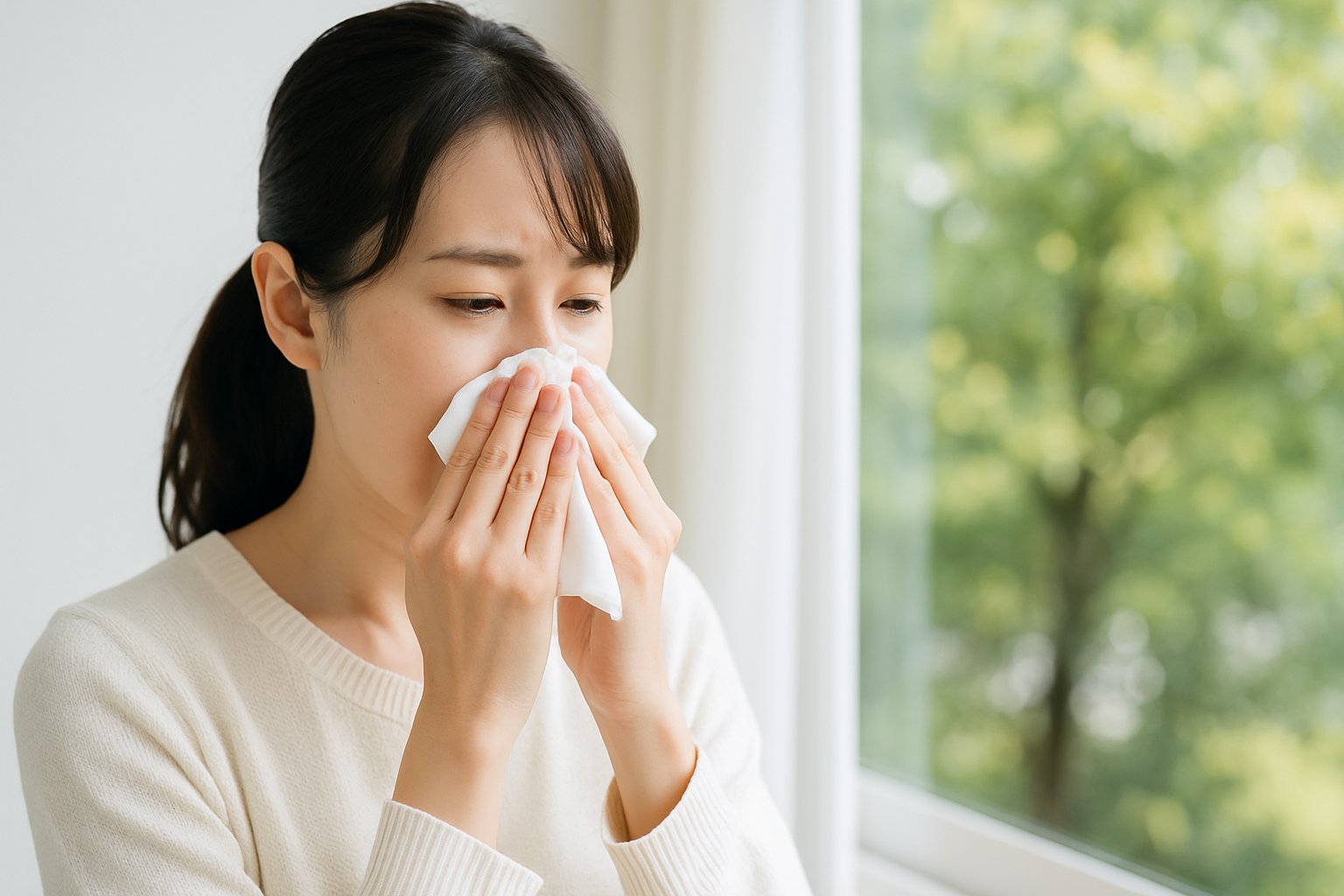 花粉症の季節前にできる家庭での予防法