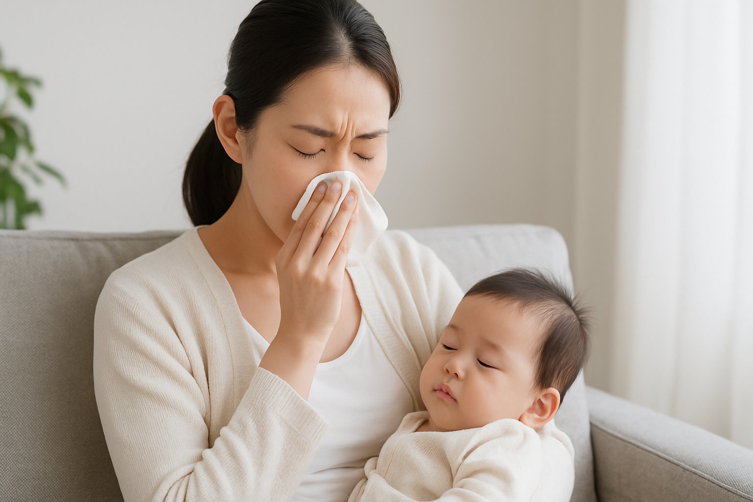 授乳中の花粉症の薬と生活上の工夫｜安全な選び方
