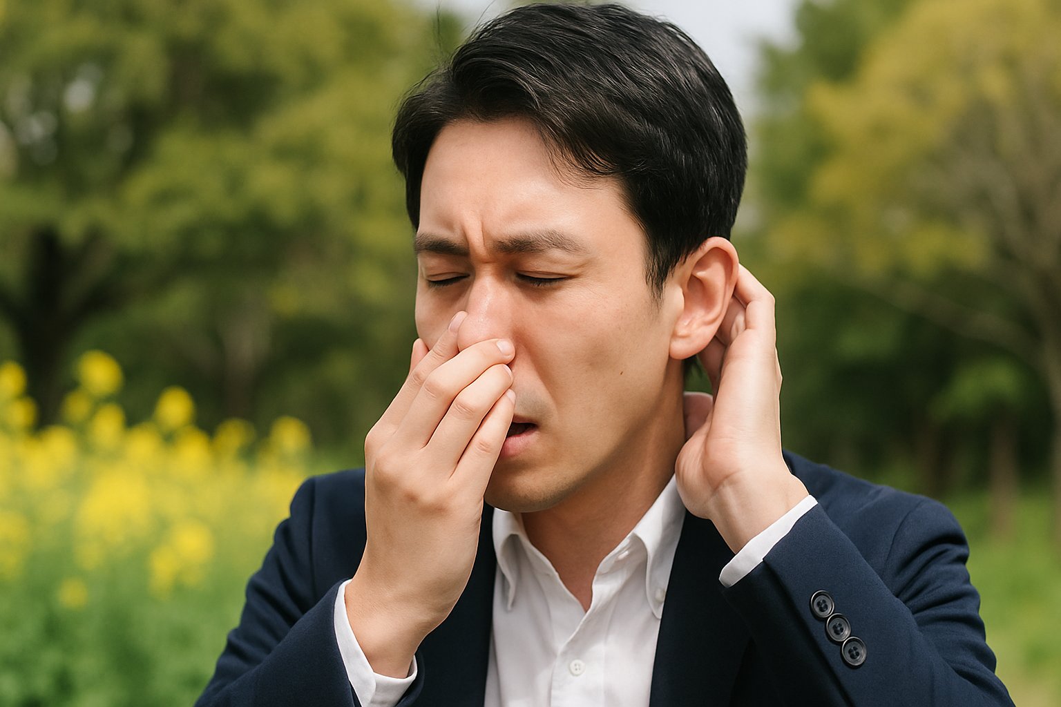 花粉症の症状と受診ポイント：めまいや耳鳴りも相談を