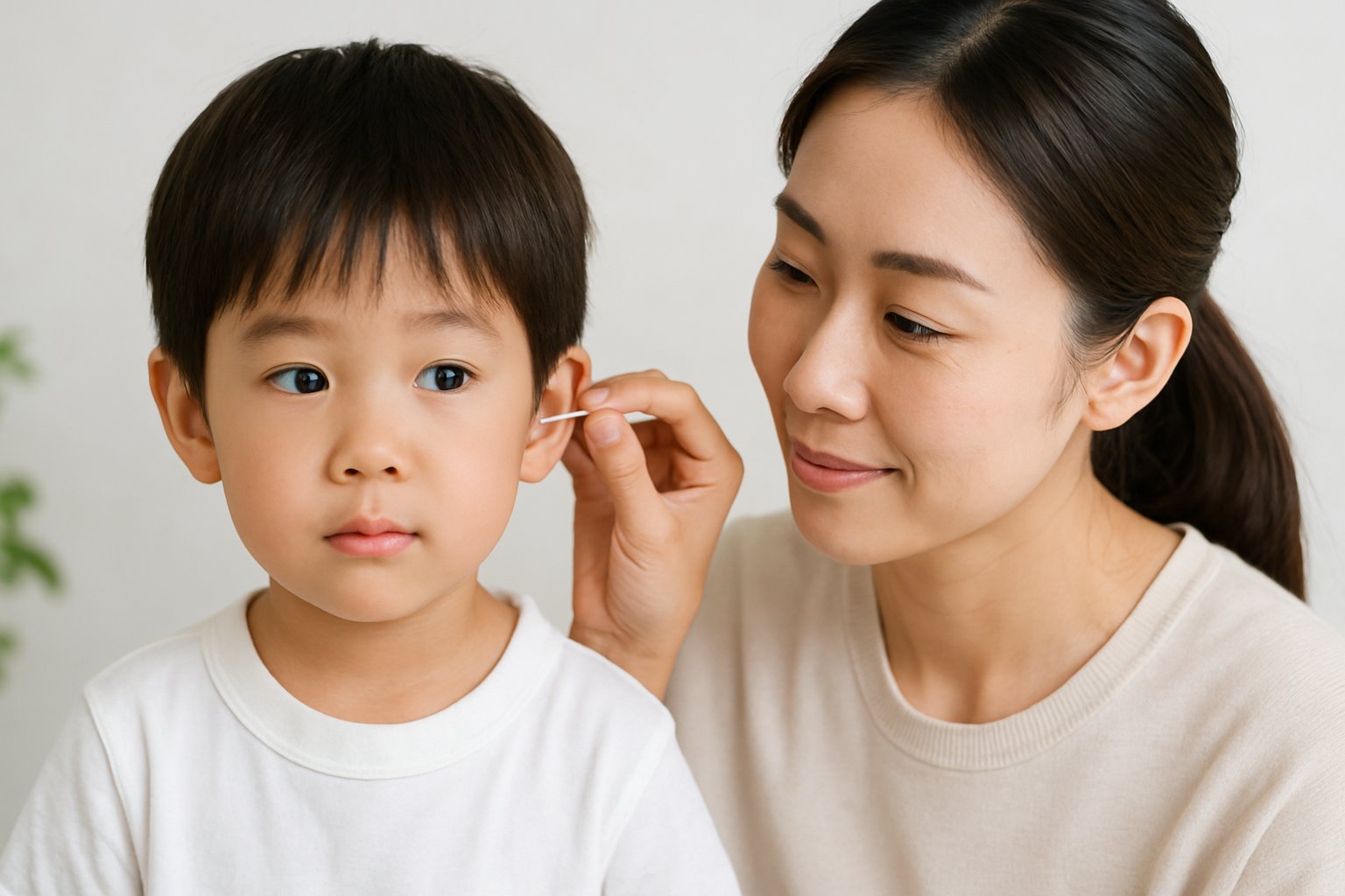 子どもの耳垢（耳あか）と正しいケア方法