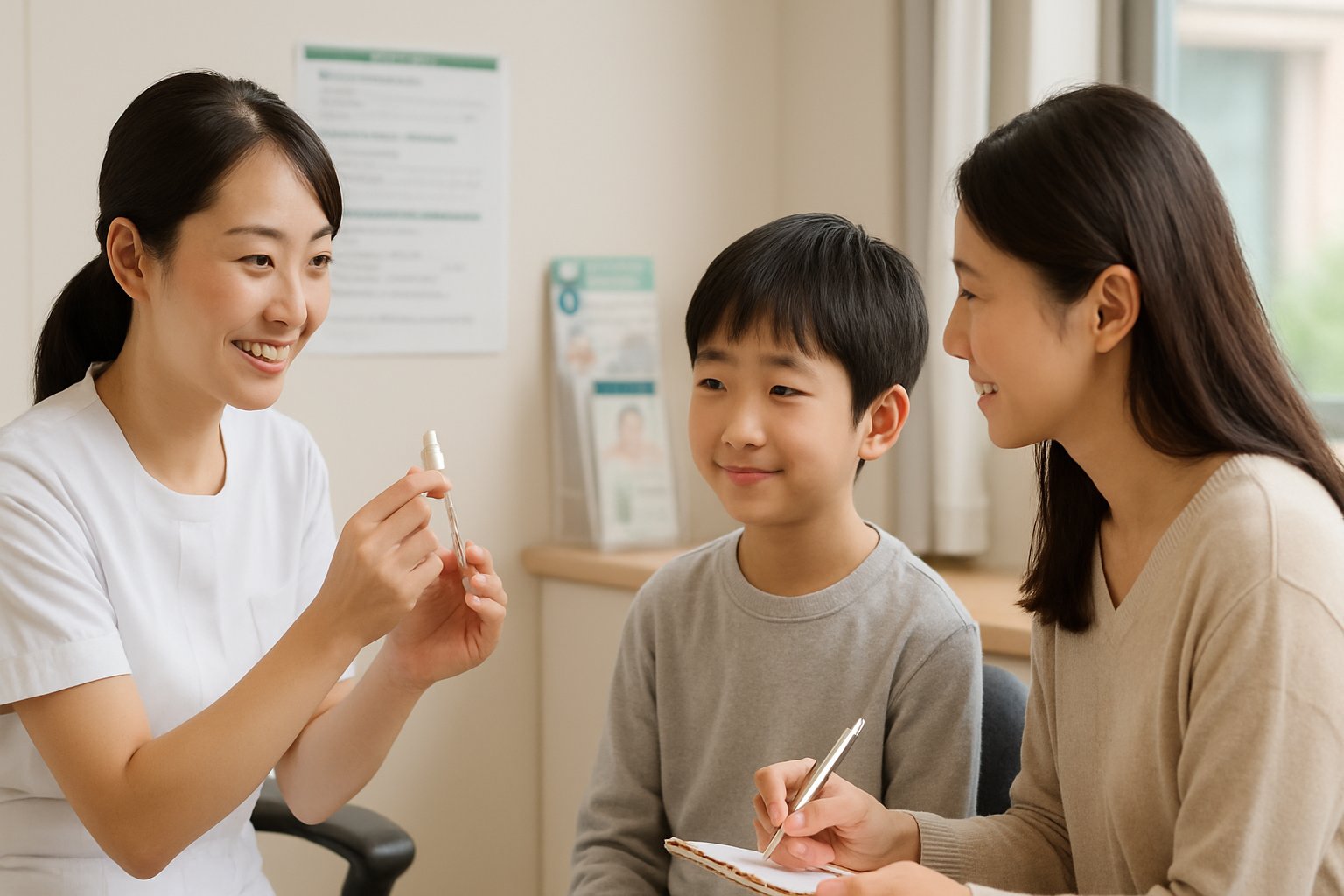 子どもの舌下免疫療法の副反応と家庭での対応