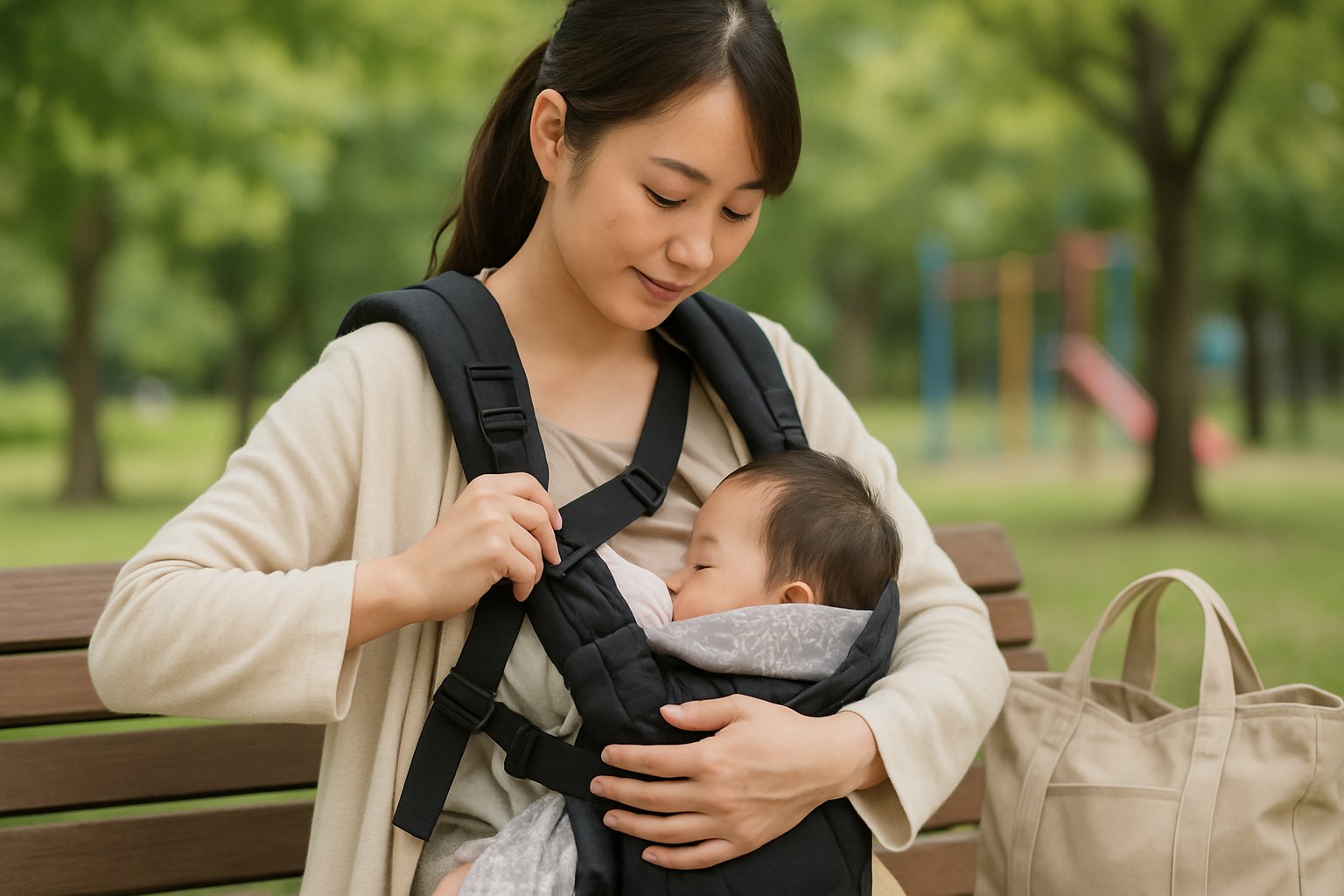 授乳期の外出に使える衣類と抱っこ紐の選び方ガイド