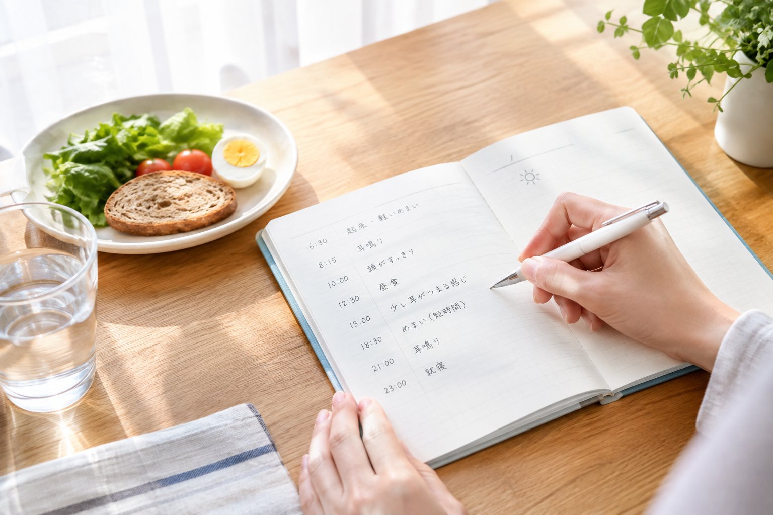 めまいとメニエール病の治療・生活管理の考え方