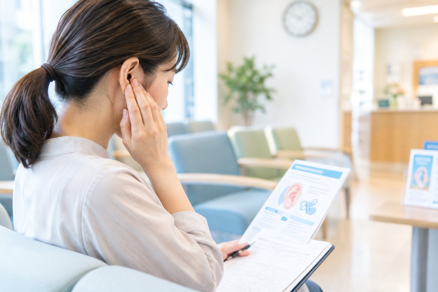めまいと難聴が同時に起こる原因と検査の考え方